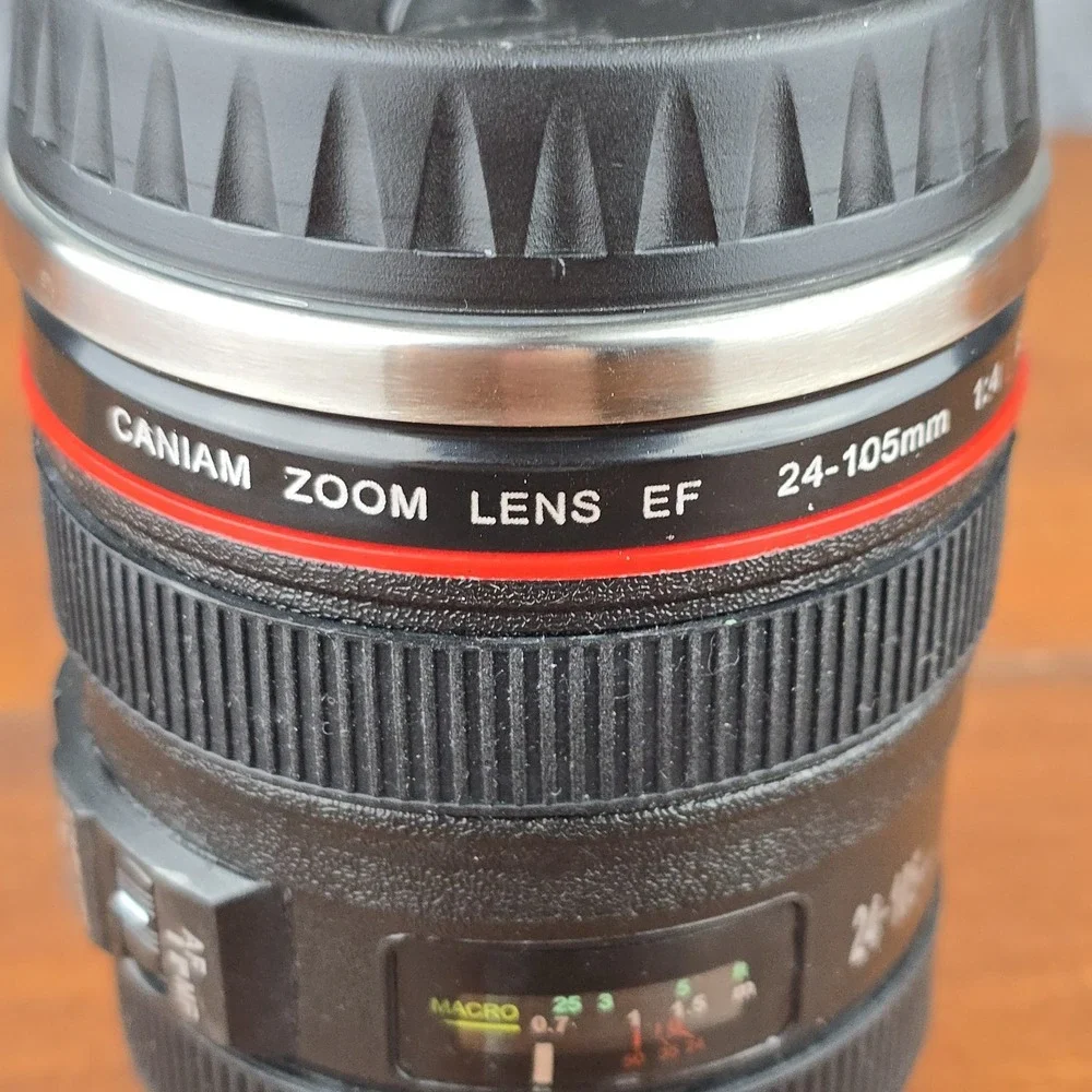 Caniam Camera Lens Travel Mug Stainless Steel 5